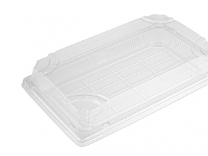 WP-07C~Clear Sushi Tray