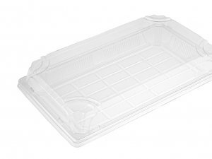 WP-09C~Clear Sushi Tray