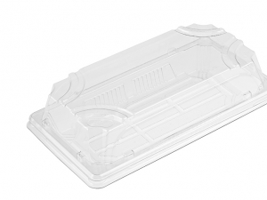 WP-01C~Clear Sushi Tray