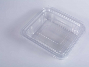 48OZ Tamper Proof Plastic Hinged Container~Tamper Proof Plastic Container